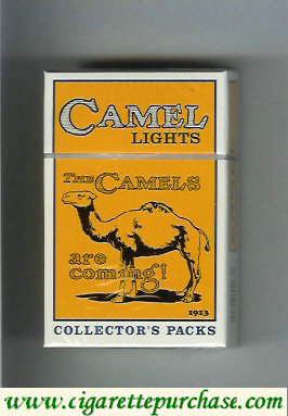 Camel Collectors Packs 1913 Lights cigarettes hard box